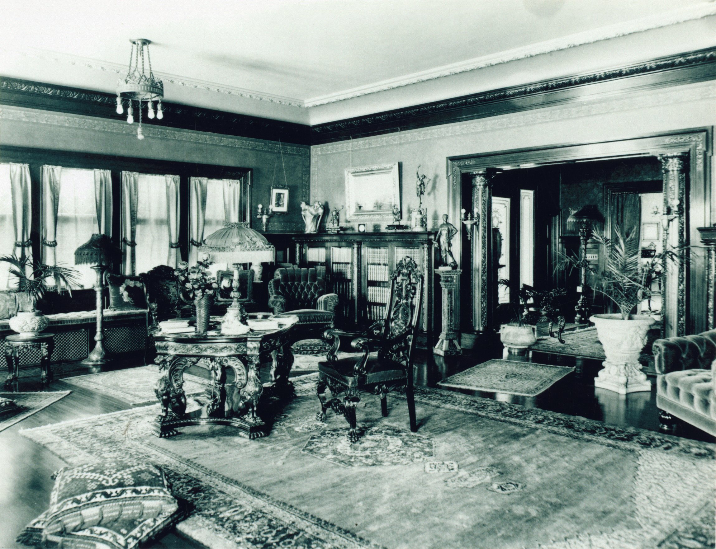 Albert Johnson living room